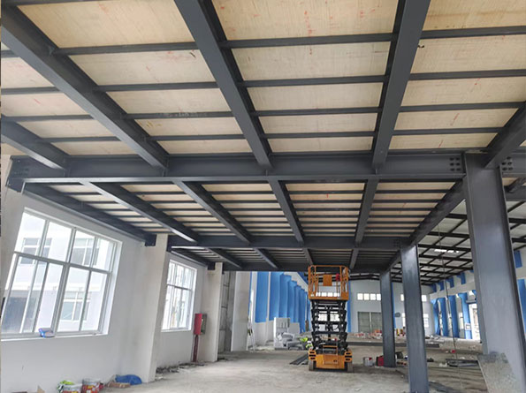 松江廠房鋼結構夾層搭建案例圖片